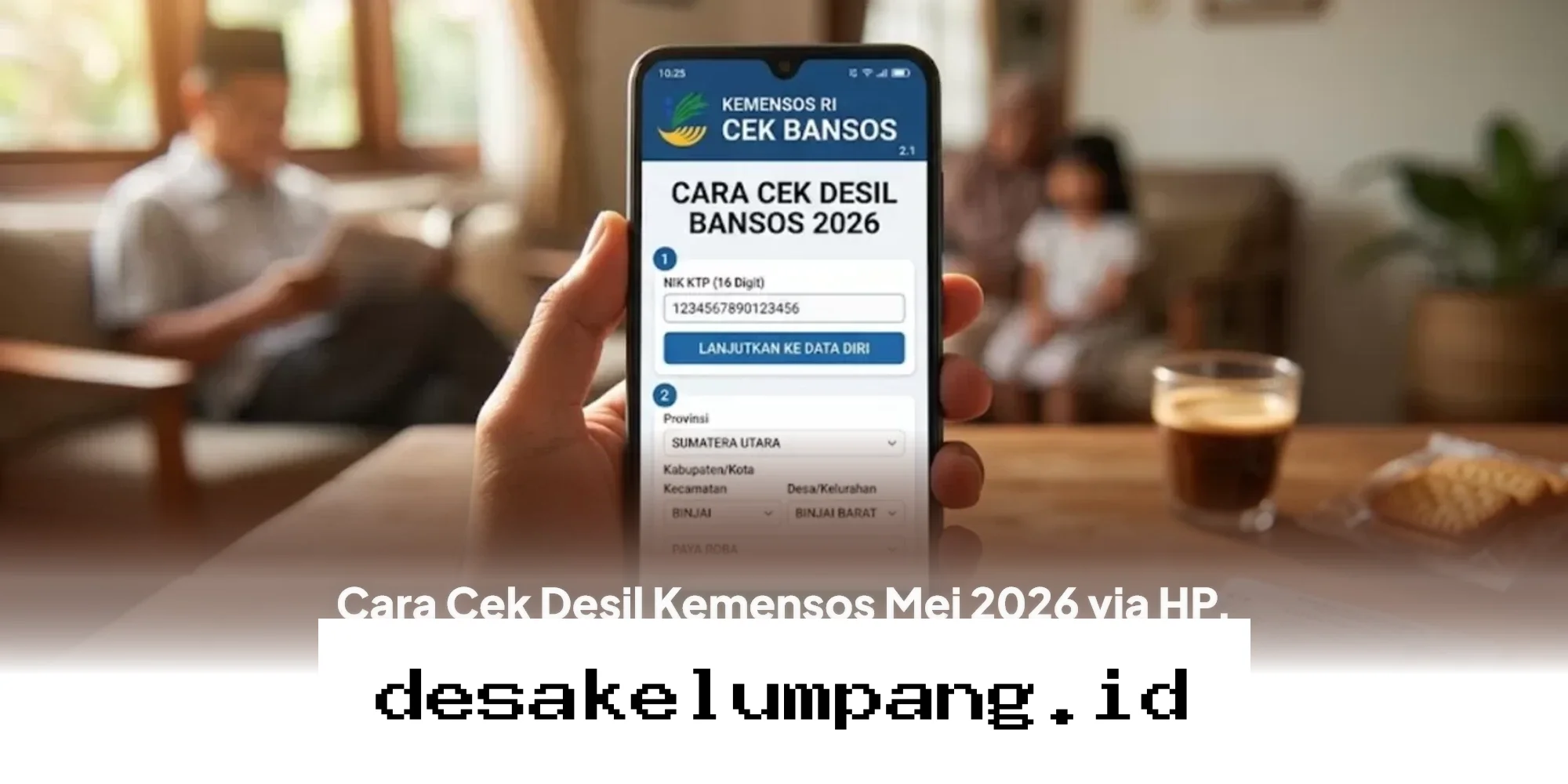 Panduan Praktis Cek Status Bansos Mei 2026 Lewat HP Pakai NIK KTP Saja!